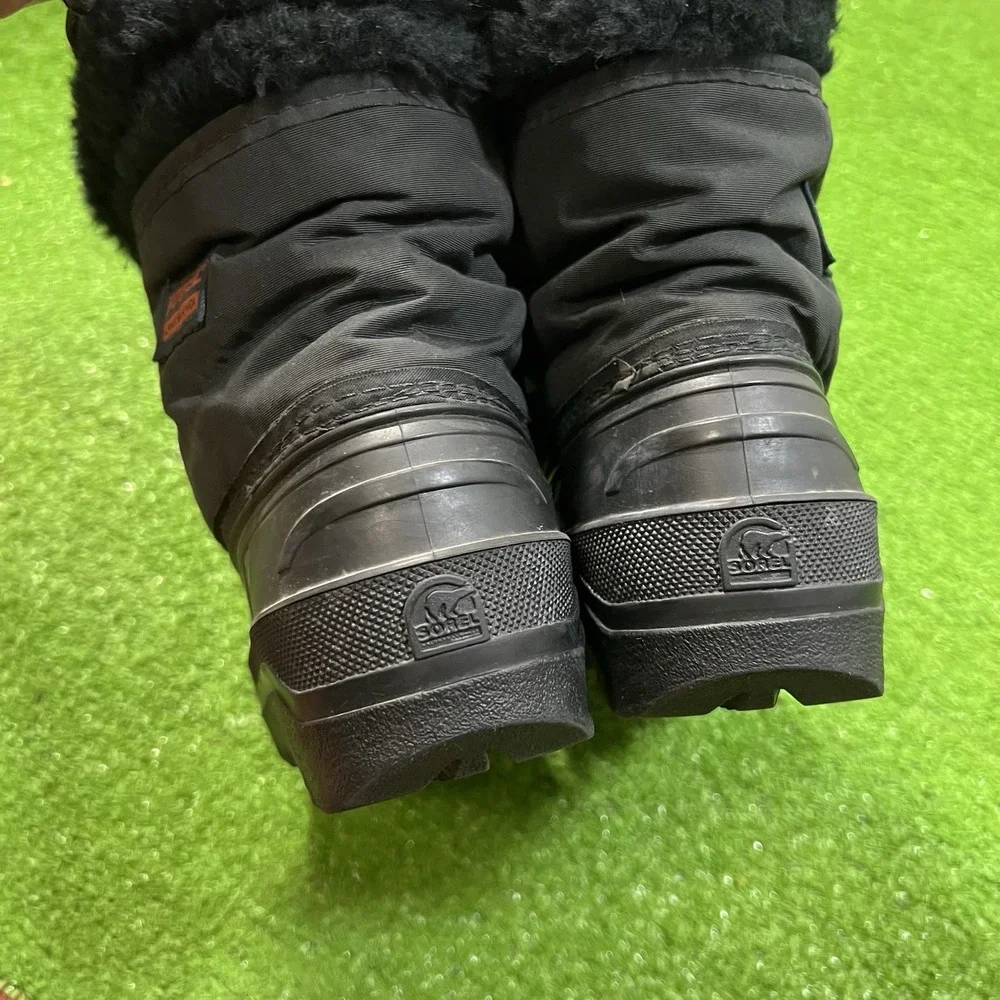 Vintage Sorel Duck Boots Women's 8 Canadian Made Kaufman Snow Sherpa 